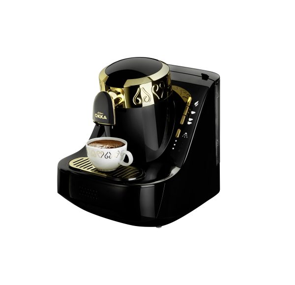 Coffee Machine (Black-Gold)